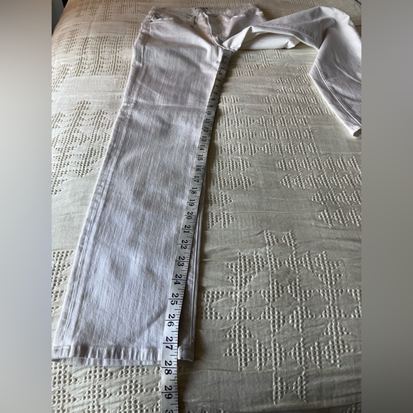 FRAME The Le High Straight White Classic Curve Enhancing Jeans Size 25 - Picture 13 of 16